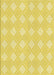 Machine Washable Transitional Golden Brown Yellow Rug, wshpat3224yw