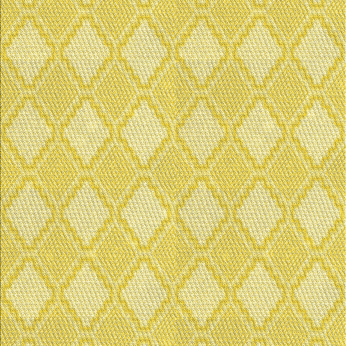 Patterned Golden Brown Yellow Rug, pat3224yw