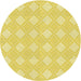 Square Machine Washable Transitional Golden Brown Yellow Rug in a Living Room, wshpat3224yw