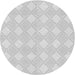 Square Machine Washable Transitional Dark Gray Rug, wshpat3224