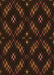 Patterned Saddle Brown Rug, pat3225org