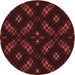 Square Machine Washable Transitional Night Red Rug in a Living Room, wshpat3225rd