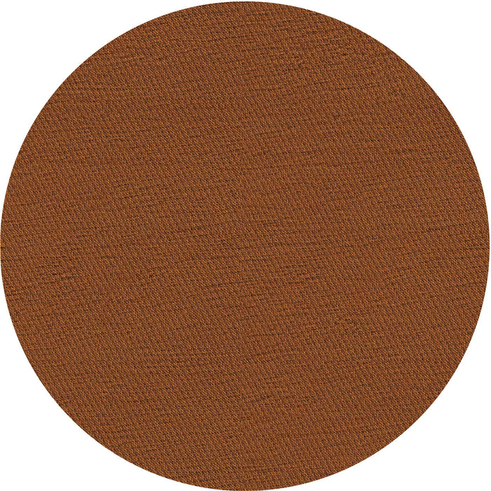 Square Patterned Mahogany Brown Rug, pat3226org