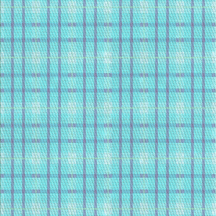 Patterned Blue Turquoise Green Rug, pat3228lblu