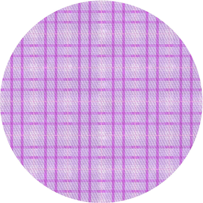 Square Patterned Purple Rug, pat3228pur