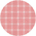 Square Patterned Red Rug, pat3228rd