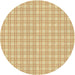 Square Patterned Bronze Brown Rug, pat3229brn