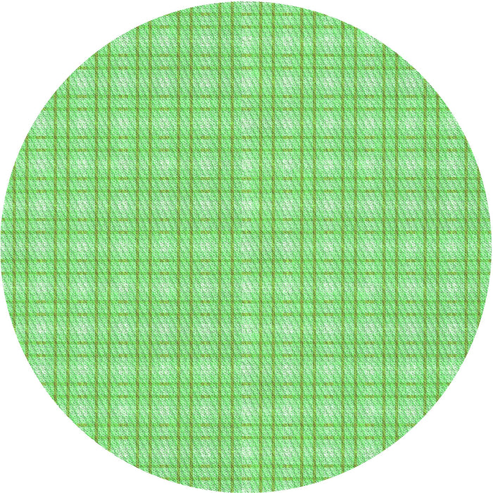 Square Patterned Green Rug, pat3229grn