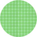 Square Patterned Green Rug, pat3229grn