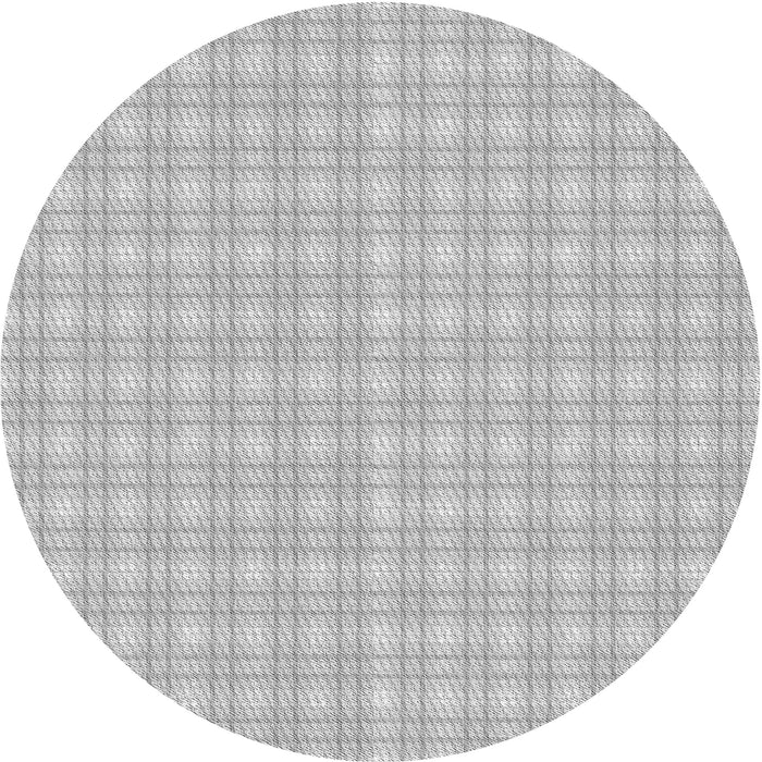 Square Patterned Dark Gray Rug, pat3229gry