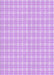 Machine Washable Transitional Purple Rug, wshpat3229pur