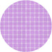 Square Machine Washable Transitional Purple Rug in a Living Room, wshpat3229pur