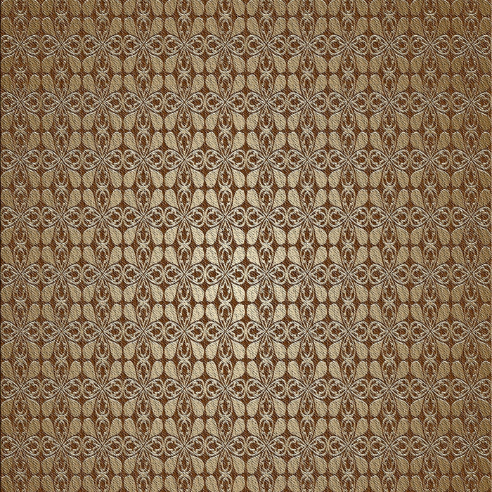 Patterned Camel Brown Novelty Rug, pat322