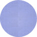 Square Patterned Light Slate Blue Rug, pat323blu