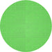 Square Machine Washable Transitional Neon Green Rug in a Living Room, wshpat323grn