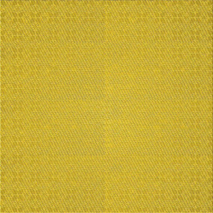 Round Patterned Orange Gold Rug, pat323yw