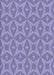 Machine Washable Transitional Purple Mimosa Purple Rug, wshpat3230blu