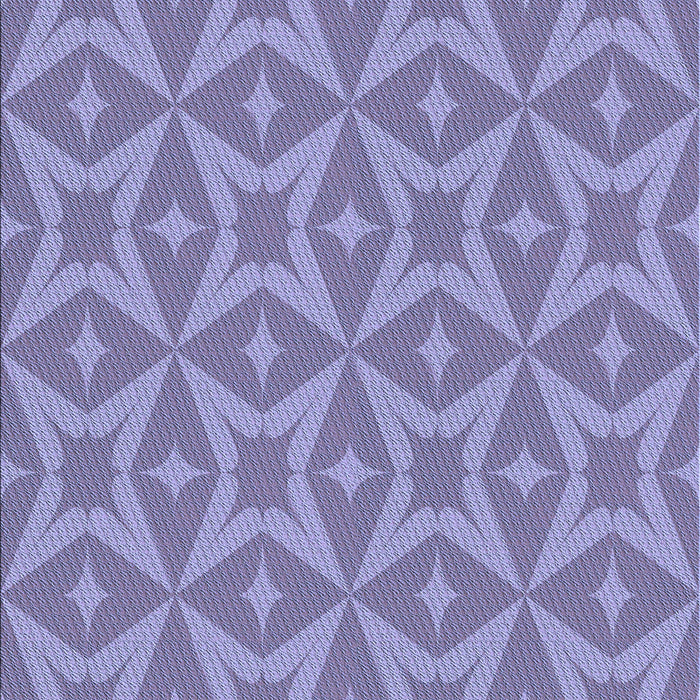 Patterned Purple Mimosa Purple Rug, pat3230blu