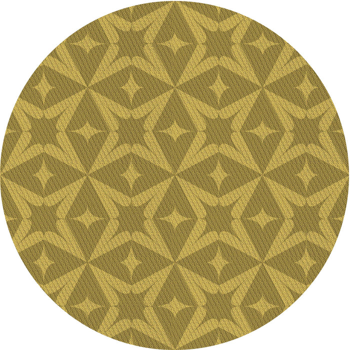 Square Machine Washable Transitional Dark Bisque Brown Rug in a Living Room, wshpat3230brn