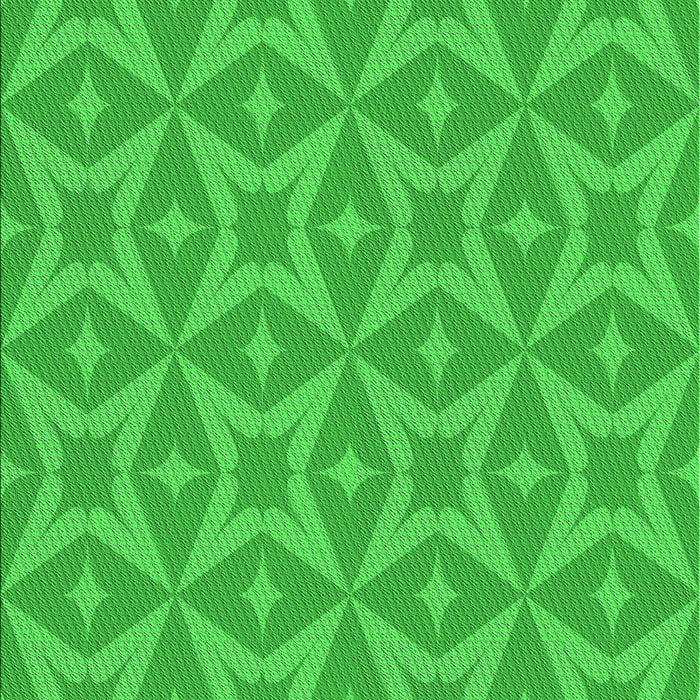 Machine Washable Transitional Lime Green Rug, wshpat3230grn