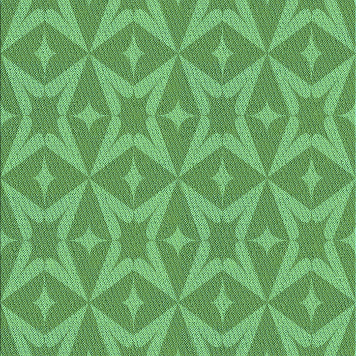 Patterned Dark Lime Green Rug, pat3230lblu