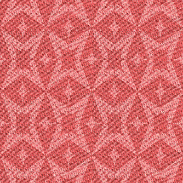 Patterned Red Rug, pat3230rd