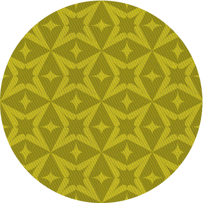 Square Machine Washable Transitional Dark Golden Brown Rug in a Living Room, wshpat3230yw