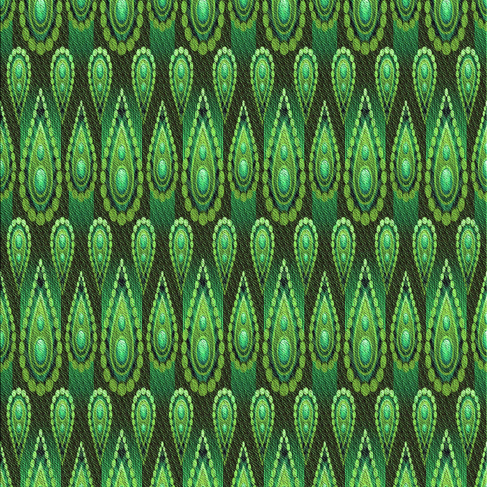 Machine Washable Transitional Dark Forest Green Rug, wshpat3231grn