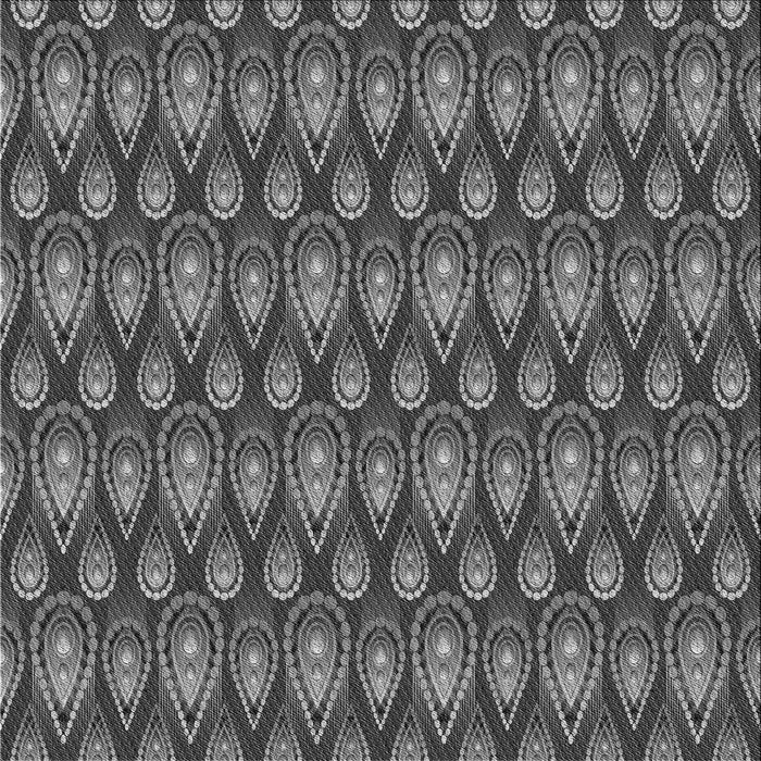 Round Machine Washable Transitional Dark Gray Black Rug, wshpat3231gry