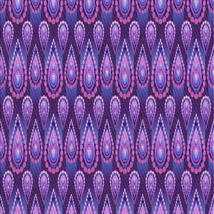Patterned Bright Purple Rug, pat3231pur