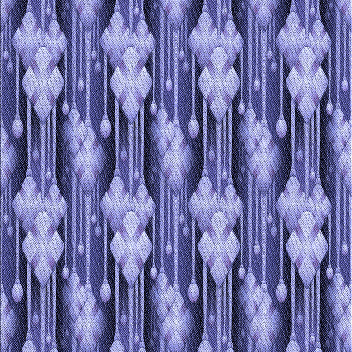 Machine Washable Transitional Purple Mimosa Purple Rug, wshpat3232blu