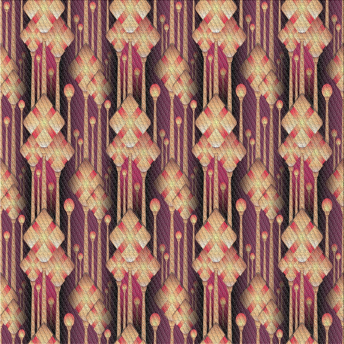 Sideview of Machine Washable Transitional Sand Brown Rug, wshpat3232