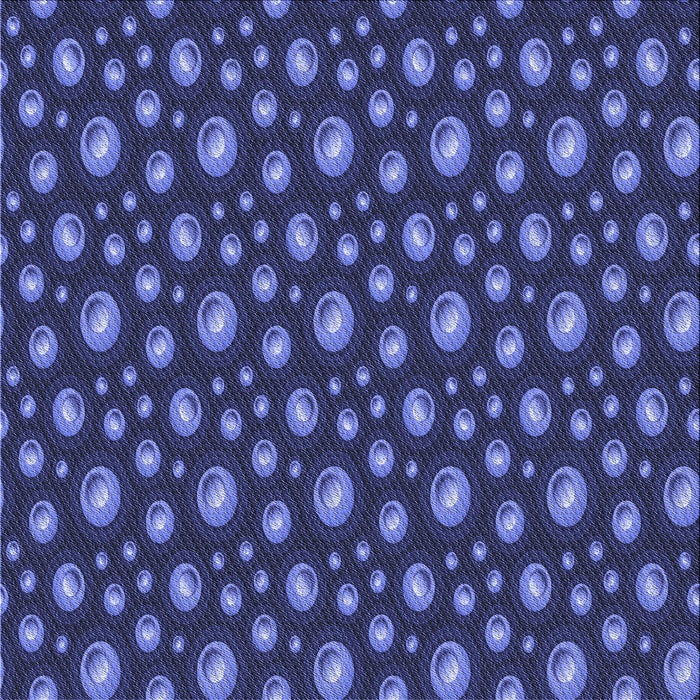 Round Machine Washable Transitional Lapis Blue Rug, wshpat3234blu