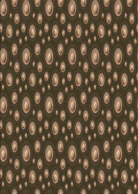 Machine Washable Transitional Chocolate Brown Rug, wshpat3234brn