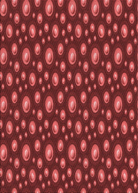 Machine Washable Transitional Red Rug, wshpat3234rd