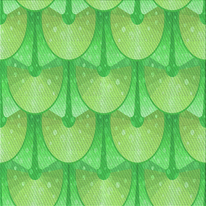 Round Patterned Emerald Green Rug, pat3235grn