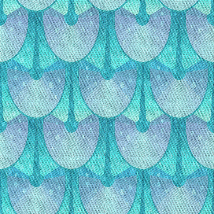 Round Machine Washable Transitional Blue Rug, wshpat3235lblu