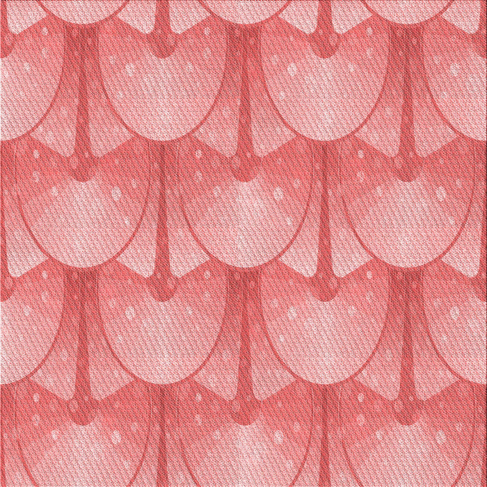 Round Patterned Pastel Pink Rug, pat3235rd