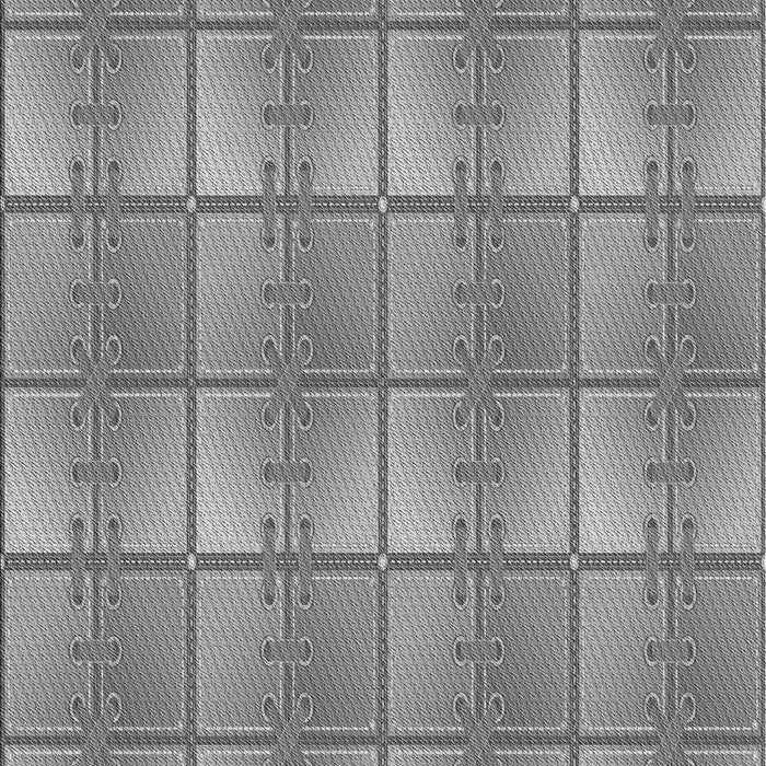 Patterned Smokey Gray Rug, pat3236gry