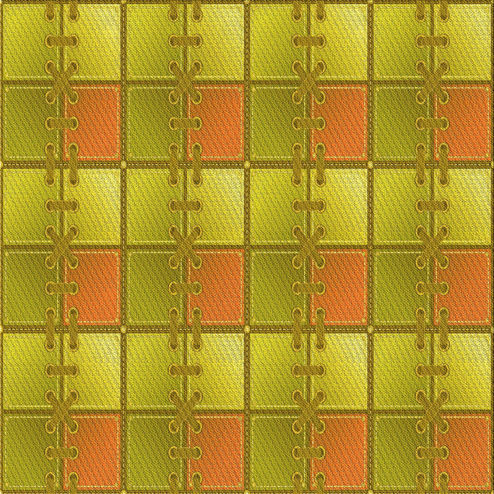 Round Patterned Dark Bisque Brown Rug, pat3236yw