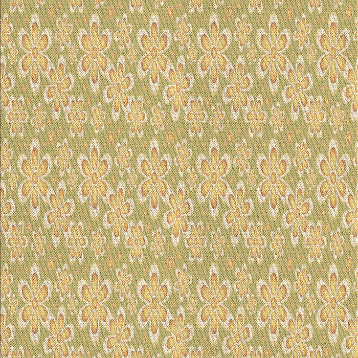 Machine Washable Transitional Caramel Brown Rug, wshpat3237brn