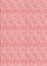 Patterned Pink Rug, pat3237rd