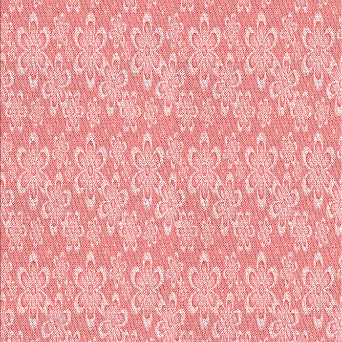 Machine Washable Transitional Pink Rug, wshpat3237rd