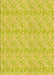 Patterned Yellow Rug, pat3237yw