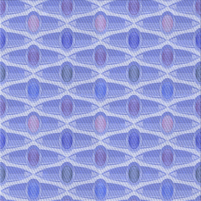 Round Machine Washable Transitional Light Slate Blue Rug, wshpat3238blu