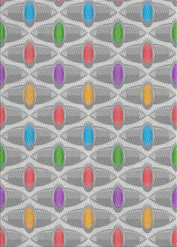 Machine Washable Transitional Platinum Silver Gray Rug, wshpat3238