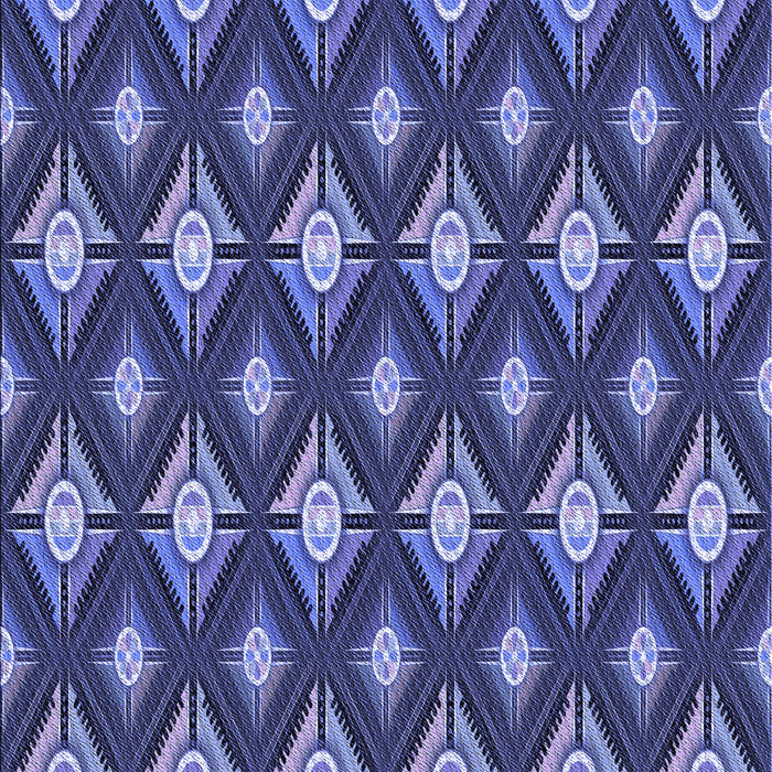 Patterned Blue Rug, pat3239blu