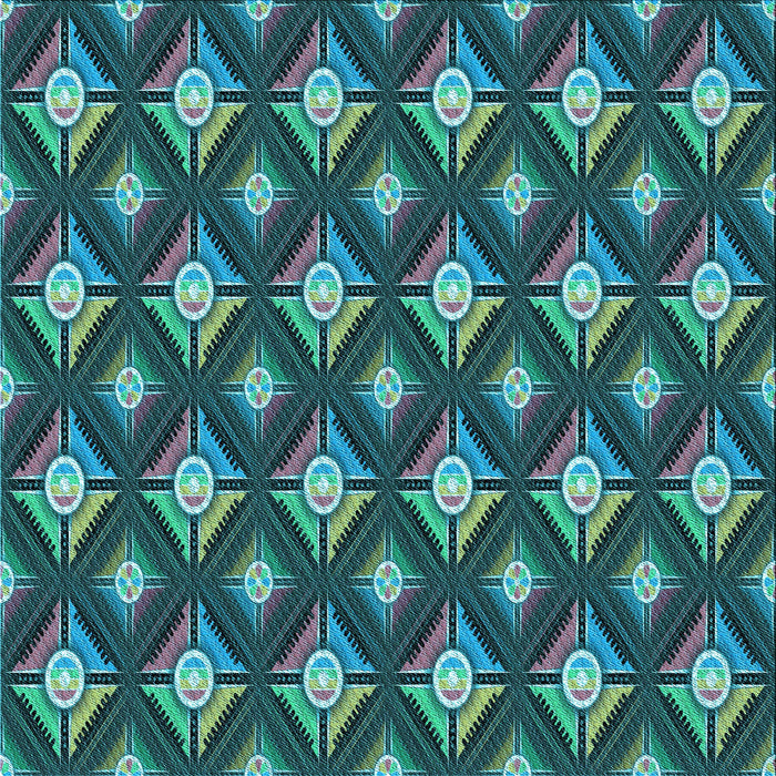 Round Machine Washable Transitional Dark Blue Grey Blue Rug, wshpat3239lblu