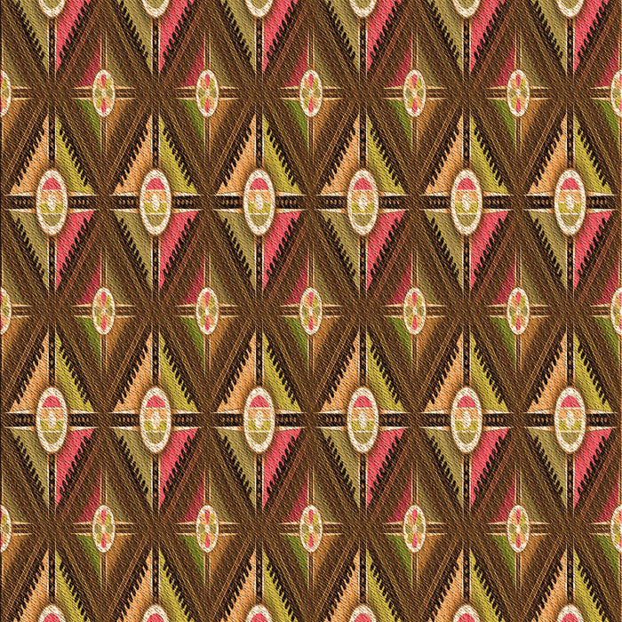 Machine Washable Transitional Cinnamon Brown Rug, wshpat3239org