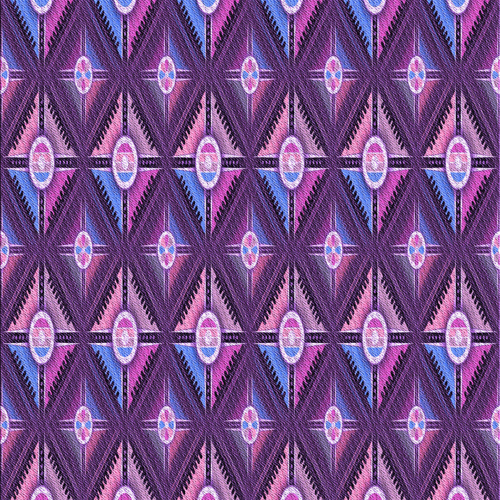 Machine Washable Transitional Purple Rug, wshpat3239pur